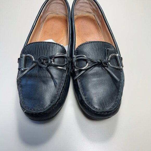 Lauren Ralph Lauren Black Moccasins - Picture 4 of 12